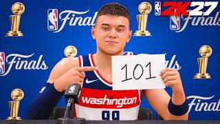 100 PT Game in The NBA FINALS?! NBA 2K27 MyCAREER