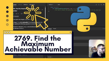 Double Your Coding Skills Python Challenge LeetCode 2769. Find the Maximum Achievable Number