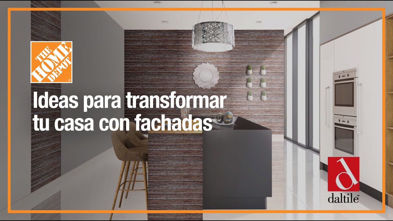 Ideas para transformar tu casa con fachadas | Pisos | The Home Depot Mx -  YouTube