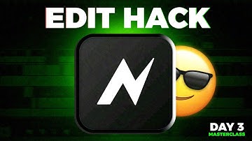 Node Video Editing Secrets REVEALED! | 3D Text, Fracture Effect & SABER Trick (Day 3 Masterclass)