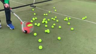 Kollectaball K-Max tennis ball pick up device