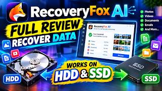 Full Recoveryfox AI full review recovery data (SSD works) Update