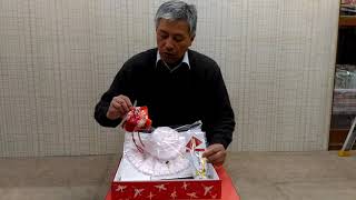 お宮参りフードセットの説明です。徳島呉服寝具洋服タオルギフト山善