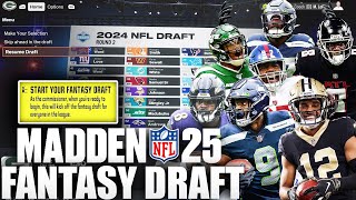 The First Madden 25 Fantasy Draft! Madden 25 Franchise