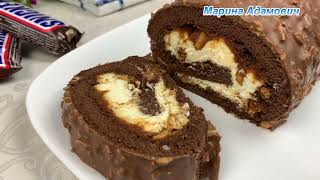 A Snickers roll that melts in your mouth! Simple and very tasty!