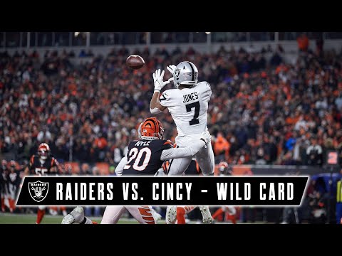 Raiders Fight to the Very End in Wild-Card Loss to the Bengals