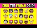 FIND THE EMOJI PAIR! P00008 Find the Difference Spot the Difference Emoji Puzzles PLP