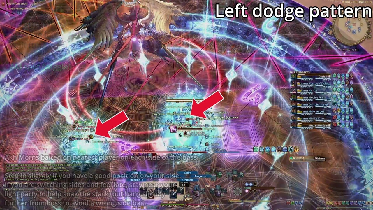 FF14 FRU P5 exa tips/guide