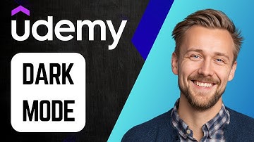 How to Enable Dark Mode on Udemy | Step-by-Step Tutorial 2025