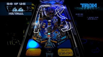 PinUP Player: PuPCapture Demo. Tron Legacy VPX (updated)