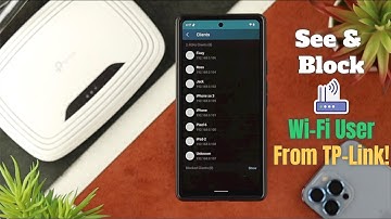 See How Many Devices Are Connected to My WiFi Router! [Block WiFi Users TP Link]