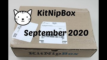 KitNipBox September 2020 Cat Subscription Box Unboxing + Coupon