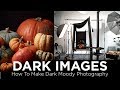 Dark Moody Food Photography Lighting Set Up