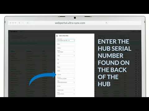 Configuring the UltraSync Hub on the Dealer Portal