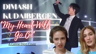 Our reaction to Dimash Kudaibergen | ‘My Heart Will Go On’ | A Celine Dion Cover | 🥰🥰🥰