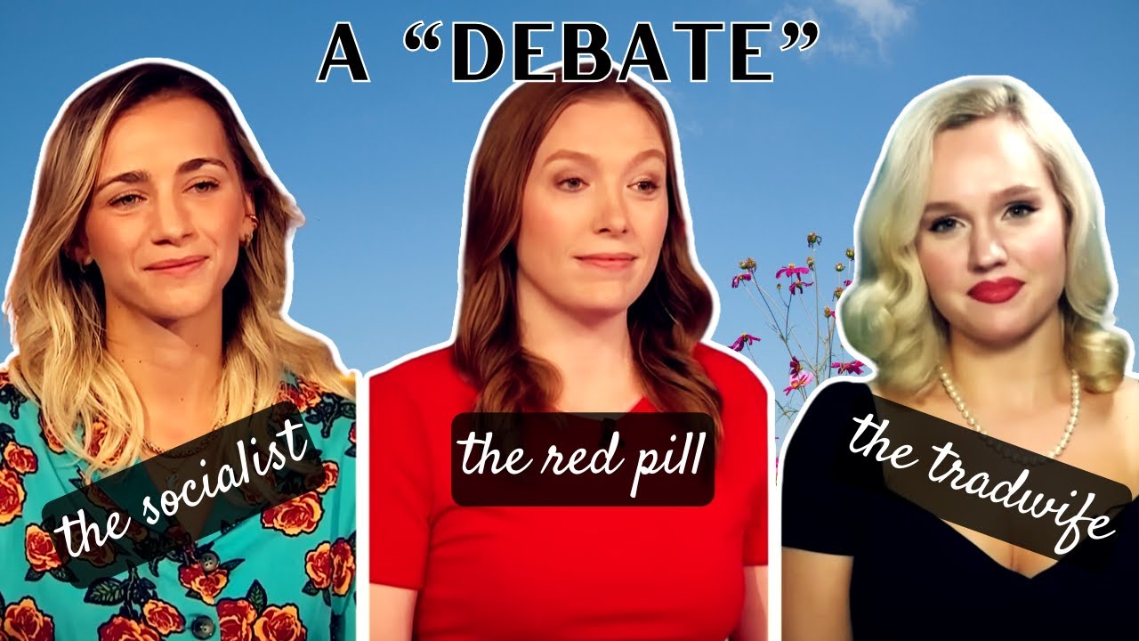 A TradWife, a Red Pill Woman, and a Feminist Go on TV... | JustPearlyThings & Estee Williams