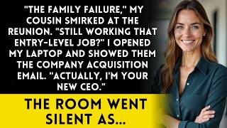 They Called Me The Family Failure At The Reunion—Until They Saw My Name On Their Paychecks