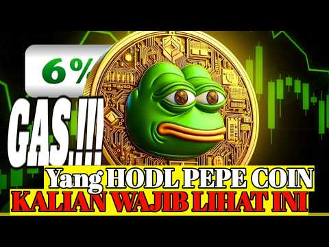 YANG PUNYA 10.000.000 PEPE COIN KALIAN WAJIB TAU INI😱