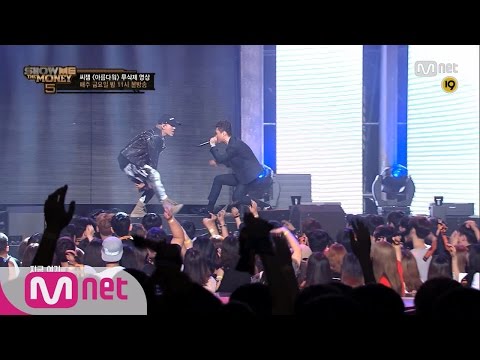 [SMTM5][Uncut/Exclusive] C Jamm Beautiful (feat.ZICO) @Semi-final 20160708 EP.09