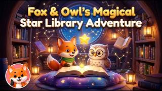 Information Fox & Owl’s Magical Star Library Adventure | Cute Bedtime Story for Kids Guide