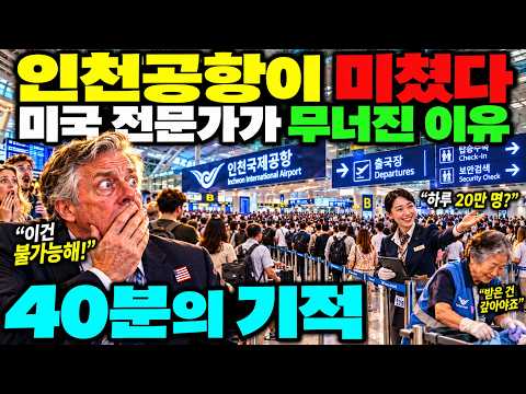 서울행 항공편만 매진되는 이유, 한국 공항이요? 미국 기준을 베끼는 나라 아닙니까?ㅣ해외감동스토리ㅣ한국감동사연ㅣ오디오북