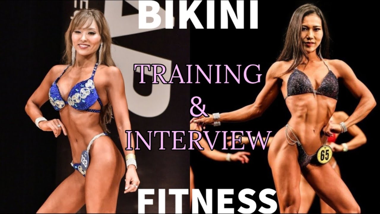 【合トレインタビュー】コンテスト前のビキニ選手と肩トレ【絶賛ダイエット中】