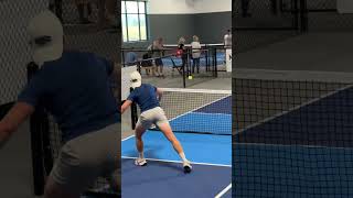 Matt Mina’s Insane Pickleball Singles Point | Full-Commitment Pickleball Rally 🔥