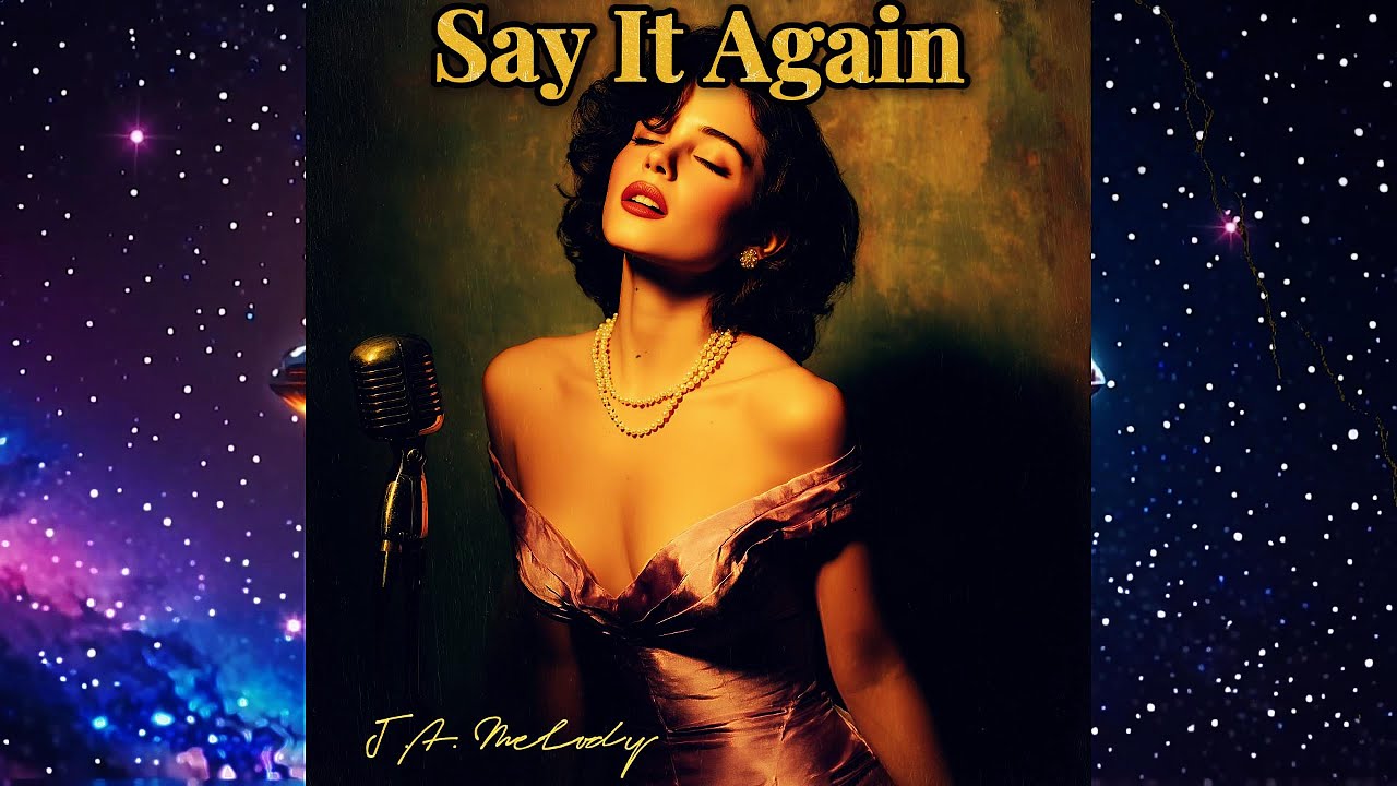 💿 «Say It Again» — мечтательная ду-воп любовная песня в стиле 1950-х от Rudy Jaymes (Lyric)
