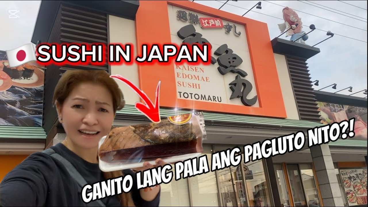SUSHI IN JAPAN,GANITO LANG PALA ANG PAGLUTO NITO?!TrixieTV