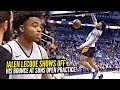 Jalen Lecque Throws Down CRAZY Windmill During Suns Open Practice Then Has a DANCE OFF!!