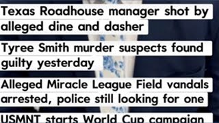 A shooting at Texas Roadhouse and a verdict in the Tyree Smith case lead our headlines