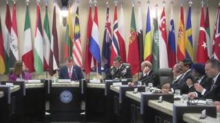 B-Roll Carter Meets With Multinational Defense Leaders