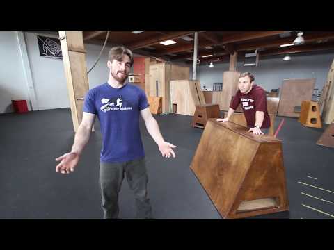 Reverse Step Vaults (feat. Tyson) - Parkour Progressions