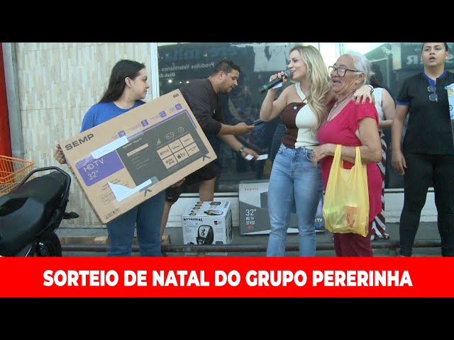 SORTEIO DE NATAL: GRUPO PERERINHA SORTEIA 02 MOTOS 0 KM E MAIS DE 40 PRÊMIOS