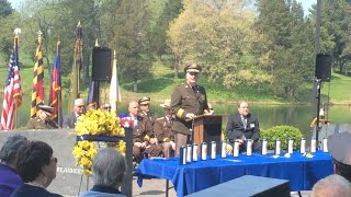 Police Chief Tom Manger at Fallen Heroes Memorial Service
