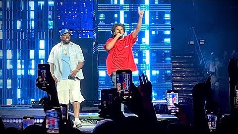 50 Cent Brings Out J Cole in Brooklyn NYC! (08/09/23)