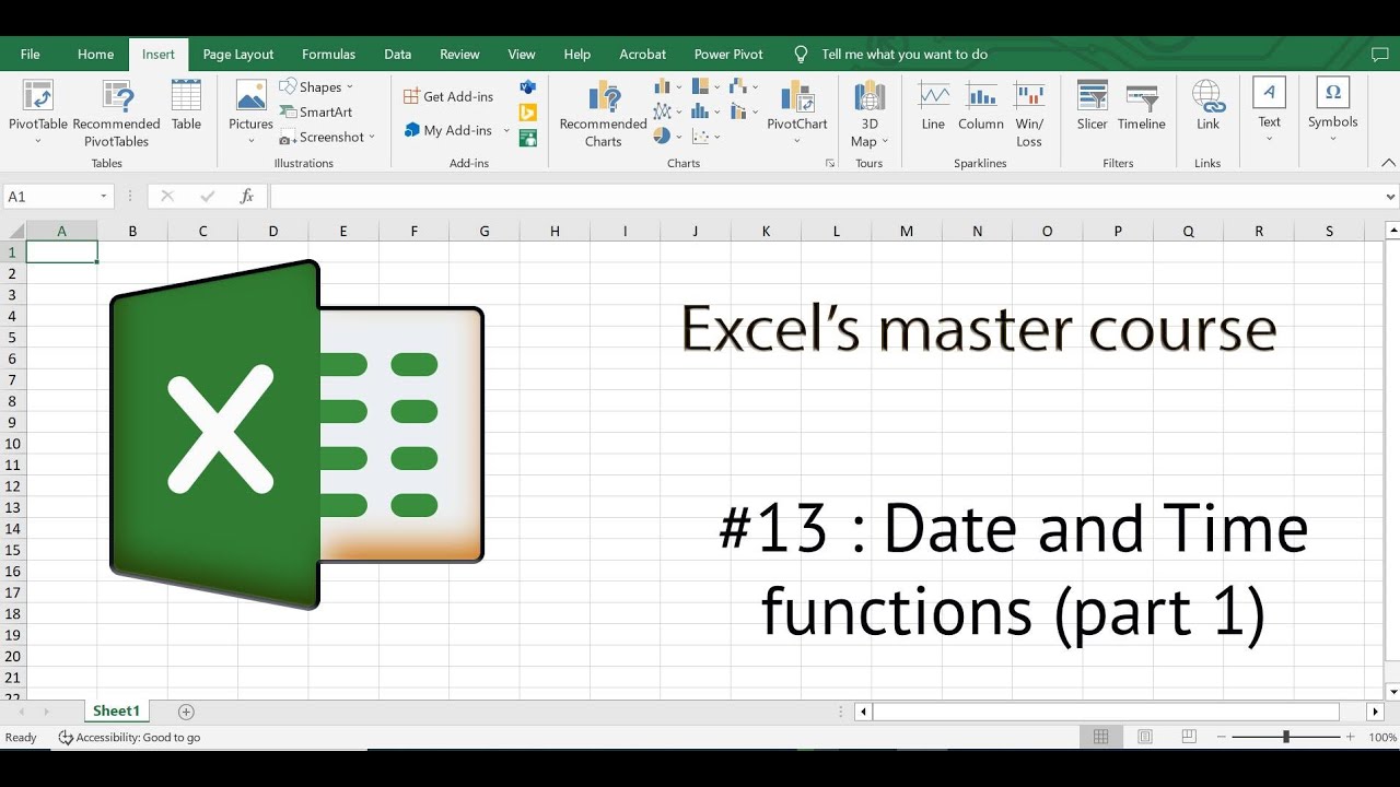 session 13 : date and time functions - YouTube