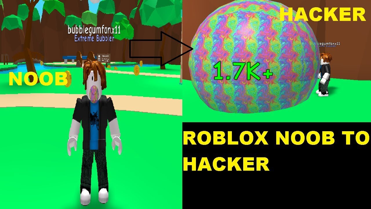 Roblox When Noob Download A Hack - Bubble Gum Simulator [Parody] (Script in  desc.) - 