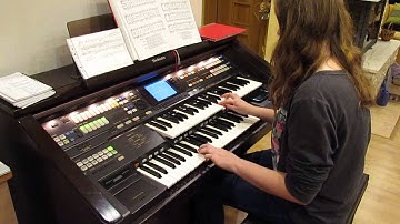 Technics organ SX-GA3 in new home