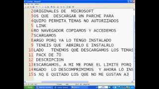 Tutorial para instalar temas en Windows XP