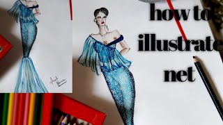 Famous how to illustrate (draw)  net effect easy way to make net illustration Net Worth