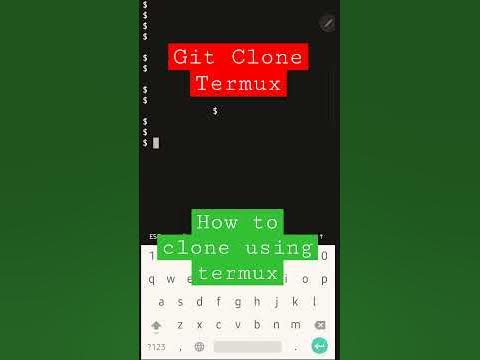 Termux : git clone #short | Full video https://youtu.be/AhixPH0L0IQ ...