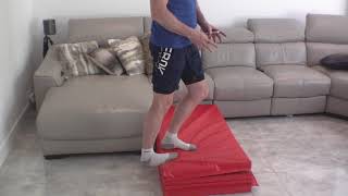 Calf Muscle stretch and advanced: Gastrocnemeus vs soleus muscle isolation stretch