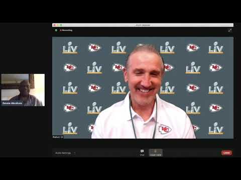 Super Bowl LV: Steve Spagnuolo Kansas City Chiefs Defensive Coordinator Interview Feb 2, 2021