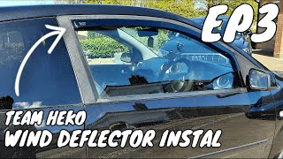 Team Heko Wind Deflectors Fitting Fiesta St 150 - Ep3