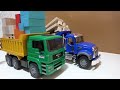 Marble race trucks