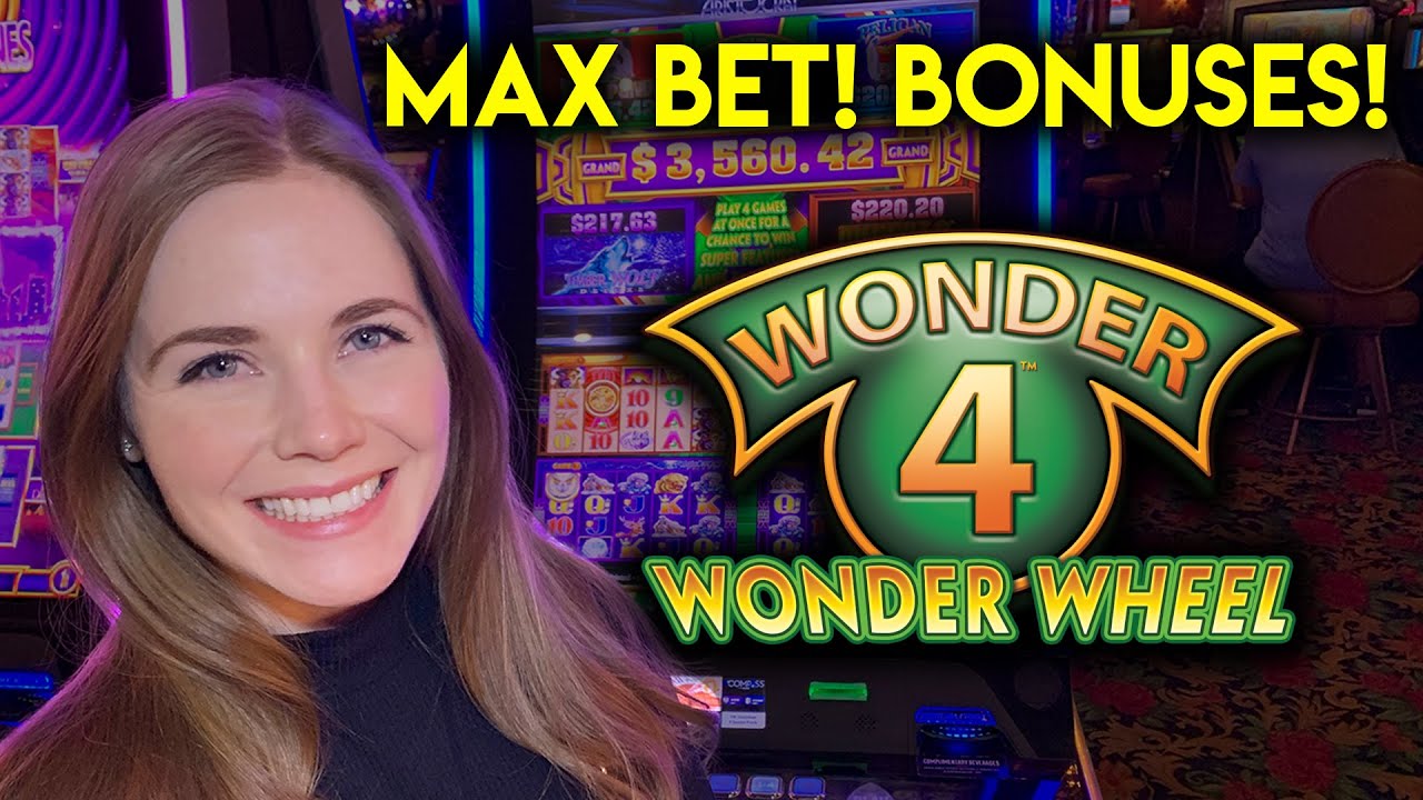 Wonder 4 Wonder Wheel Bonuses! Can I Get The 50x Multiplier? YouTube