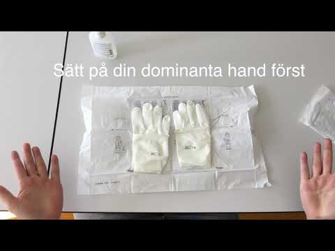 Video: Vad används icke-sterila handskar till?