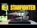 Star wars the mandalorian n1 starfighter model ship review
