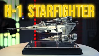 Star Wars The Mandalorian N-1 Starfighter Model Ship Review!